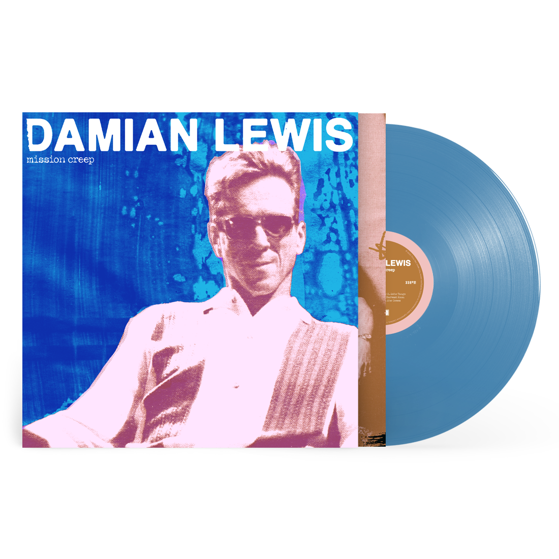 Damian Lewis - Mission Creep: Blue Vinyl LP